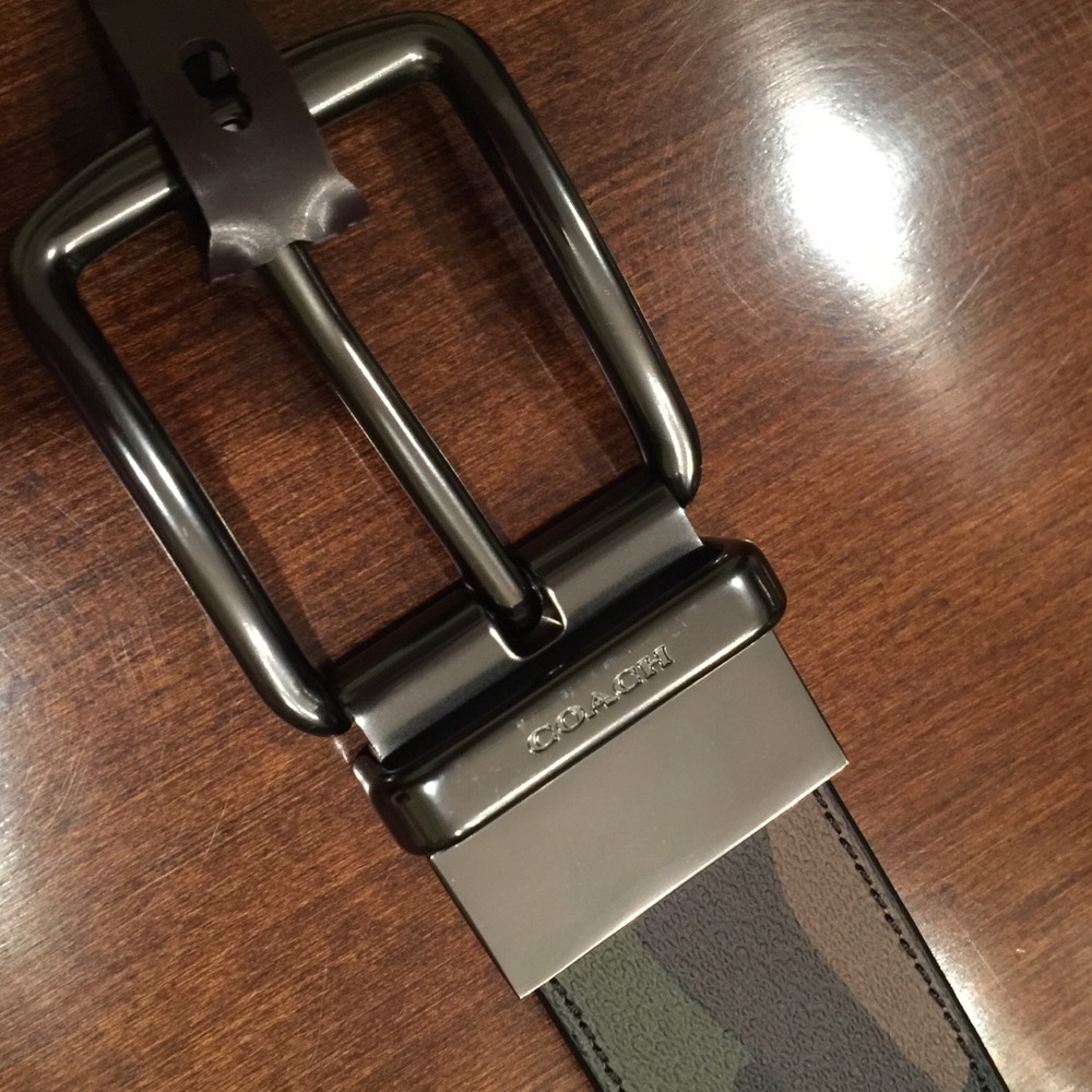 Coach camouflage belt - Picture 5 of 5
